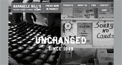 Desktop Screenshot of barnaclebillsseafoodmarket.com